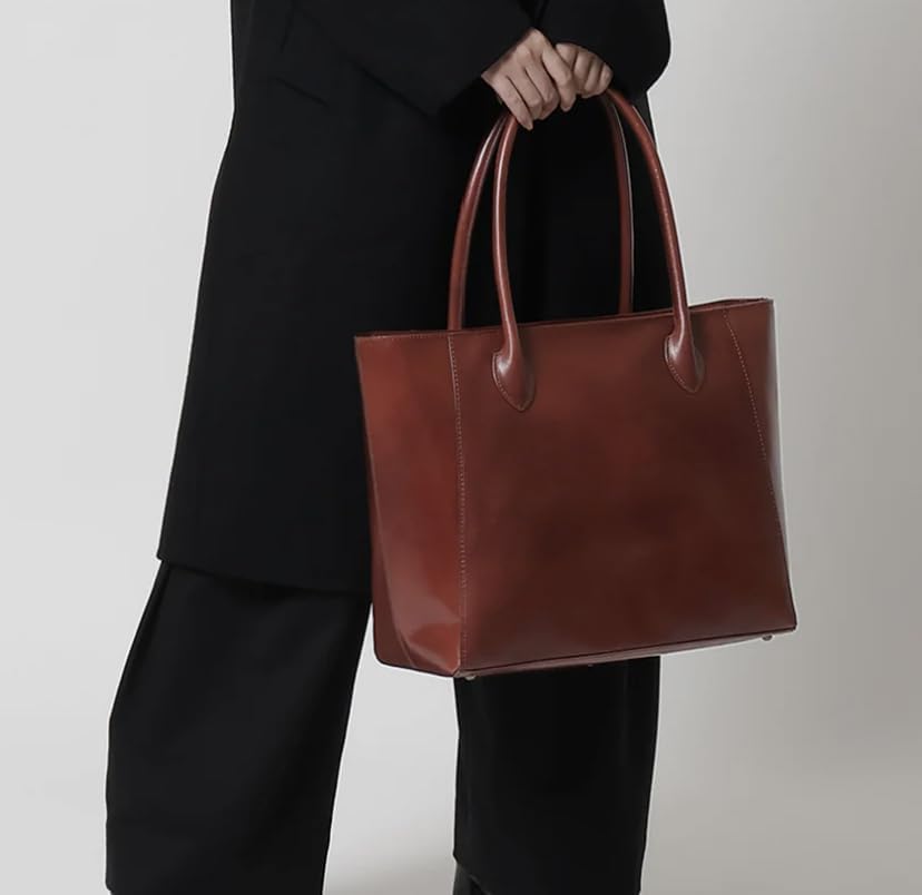 マザーハウス　アンティークキャリア　トートバッグ　ビジネス　A4　大容量 Antique Career Tote／アンティーク キャリア トート – マザーハウス