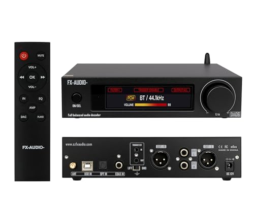 FX-Audio- DA06 MQA - Decoder audio completamente espandibile Dual AKM4493SEQ