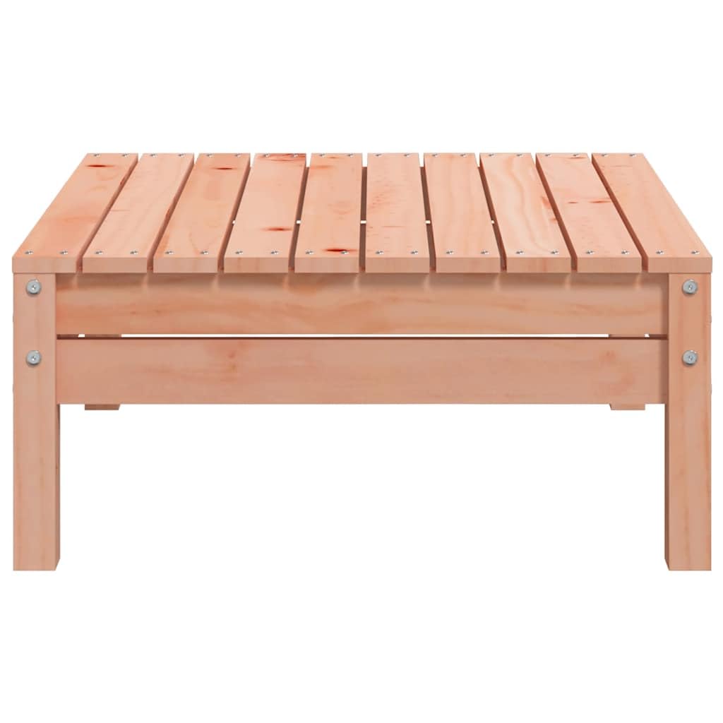 vidaXL Taburete de Jardín, Otomana Reposapiés Exterior, Mesa de Centro, Asiento Modular para Patio Terraza Balcón, Madera Maciza Douglas