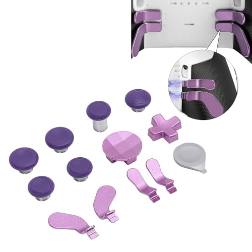 Joystick de metal 17 en 1 para mando Xbox Elite Serie 2 y kit de reparación magnético con palancas 3