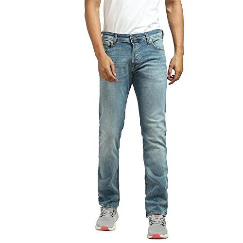 Image of Jack & Jones Slim Fit Jeans(260937801 Light Blue Denim 29 /30)