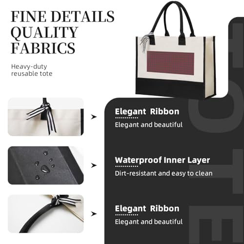 Scottish Clan Crawford Tartan Plaid Eco-Friendly Canvas Tote Bag - Reusable Shopping Bag For Travel, Beach, Gym & Gifts4