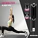 Slim Panda Ankle Strap for Cable Machine Attachments, Resistance Bands for Kickbacks, Glute Workouts, Leg Extensions, Curls, and Hip Abductors for Men and Women