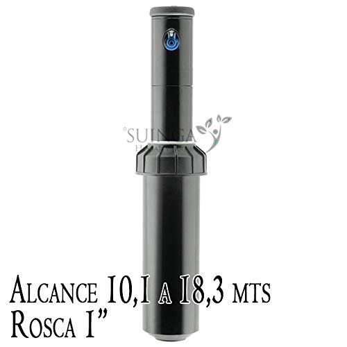 Signature Aspersor 6510 ADV turbina 1". Alcance 10,1 a 18,3 MTS. Aspersor (Antiguo Nelson) de riego Que Incluye Juego de Toberas para Regular el Radio de Alcance.