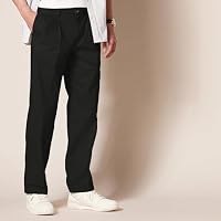 Amazon Essentials Herren Knitterfreie Chinohose mit klassischer Passform und Bügelfalte (erhältlich in Big & Tall), Schwarz, 60W / 32L – Ansicht 3