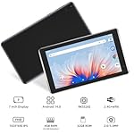 Tablet 7 inch Android 14.0 Tablet, 4GB+32GB ROM （1TB Expand）, Quad-Core, WiFi, GMS, Dual Camera, Educational, Games （Black） - Image 3