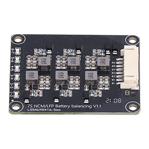 Ecualizador Activo para Baterías de Litio, Tablero Equilibrador por Transferencia Inductiva de Energía, 2.0V-4.5V, 1.2A, con Indicador de Balance y MOS de Muy Baja Resistencia Interna miniatura 2