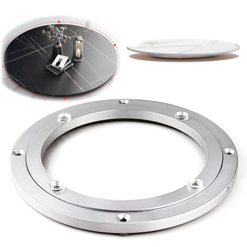 Plateau tournant en aluminium 10 pouces rotatif à 360 degrés pour table