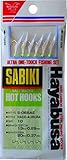 Hayabusa S-068AE-10 Sabiki Fishing Hook, White