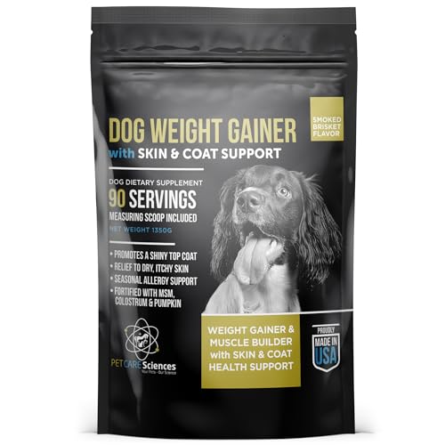PET CARE Sciences Dog Weight Gainer with Skin & Coat