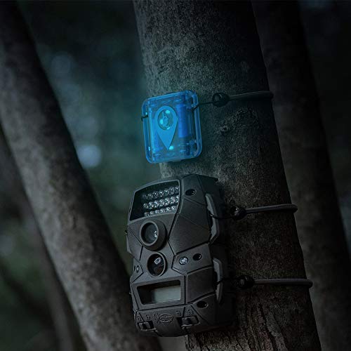 BREADCRUMB Mini Portable Bluetooth Location Marker with Ultra Bright LED Light and Repeating Sound Beacon