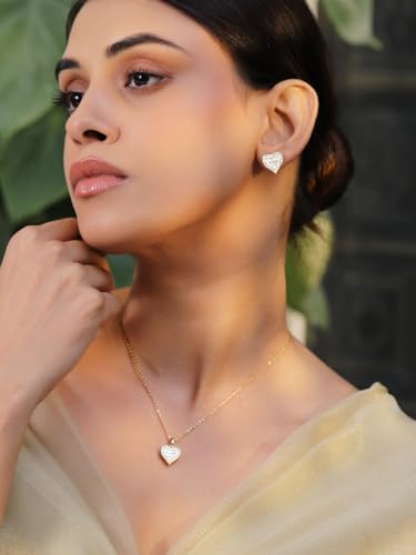Image of Rubans Pendant Western Style Jewellery Set Gift for Women & Girls
