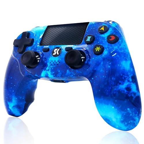 Controllo di precisione: niente è più eccitante che vincere una partita. Il controller Kujian ad alte prestazioni utilizza joystick analogici aggiornati e pulsanti di trigger. L'aspetto appositamente progettato per la forma della mano americana può migliorare efficacemente la tua esperienza di gioco. Semplifica le varie sfide del gioco.