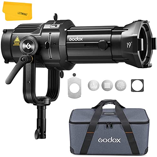 Godox VSA-19K Spotlight Attachment Conical Snoot für Bowens Mount VL150 VL200 VL300 SL150II SL200II LED Licht Cover