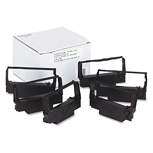 Cinta compatible Dataproducts E2117 negro/rojo 6 por caja miniatura 2