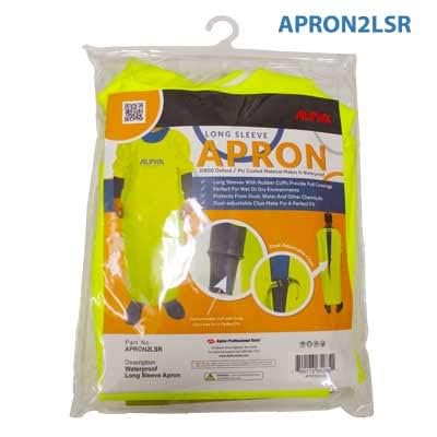 Alpha Professional Tools Waterproof Apron Long Sleeved