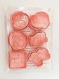 videojuego mario kart ESTILO FIEL AL VIDEOJUEGO: galletas de Mario Bross que incluyen a Mario, el bloque de monedas, champiñón, y Goomba. Ideales para pequeños y mayores. Ideal para fiestas infantiles.