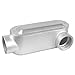 1 Pc, 1 In. Ll Style Conduit Body, Malleable Iron As Economical Convenience Box