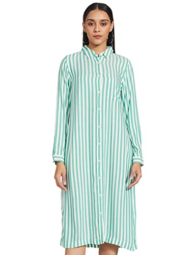 Image of Parx Women's Synthetic A-Line Knee-Length Dress