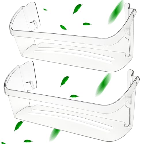 242126602 Refrigerator Door Bin Shelf Replacement Compatible for Frigi.daire Cros.ley Refrigerator Door Bin-by MIFLUS-242126602 Bottom Door Bins FFSS2615TS5 LFSS2612TF0 LFSS2612TF4-2 Packs