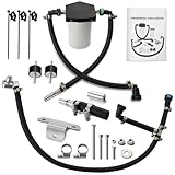 Upgraded Braided Edition CP4 Disaster Prevention Kit Compatible with 2011-2025 Ford F250 F350 F450 F550 Super Duty, Disaster Prevention Kit 6.7 Powerstroke Replace CP4-6.7F-BP-G2.1, 7031190