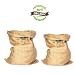 Sacos Grandes de Yute 100% Natural - Pack 2 Bolsas Ecológicas. Organizador...