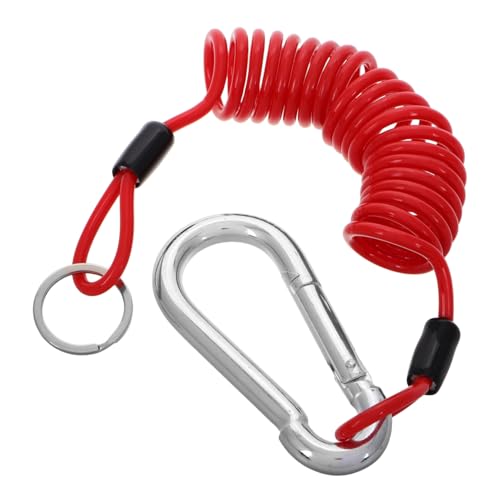OUNONA Trailer Brake Cable Kit Breakaway Coiled Cable for Towing Easy to Install Parts and Accessories