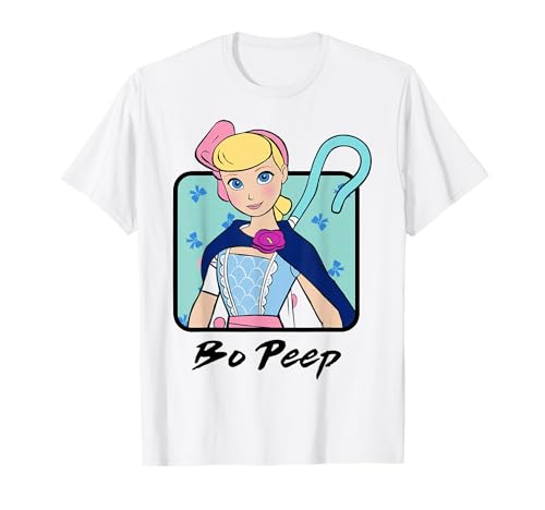 Disney Pixar Toy Story 4 Bo Peep Colorful Bust Portrait T-Shirt