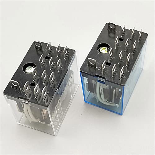 Relé 14 pines HH64P mini relé intermedio 10A uso general conmutador DC24V 5