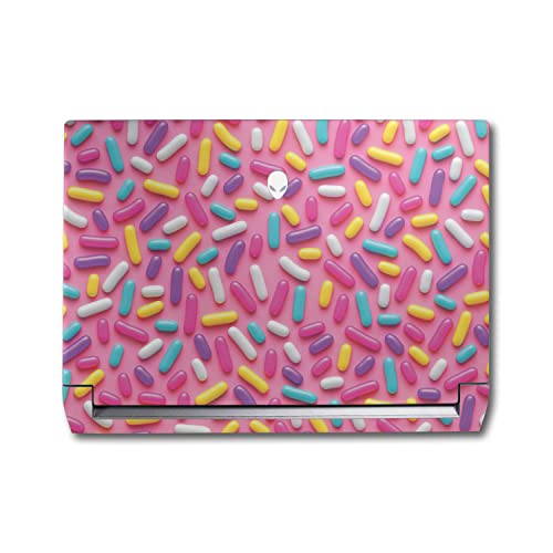 Image of MightySkins Skin Compatible with Alienware M17 R5 (2022) Full Wrap Kit - Sprinkles | Protective, Durable, and Unique Vinyl Decal wrap Cover | Easy to Apply & Change Styles | Made in The USA