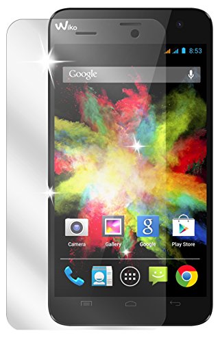 dipos I 2X Protection ecrán Compatible avec Wiko Bloom Films de Protection d'écran Transparent
