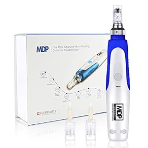 Elektrische Dermapen Koi Beauty Professionele microneedling voor thuis 0,25-2,0 mm Verstelbaar – 5 snelheidsniveaus…