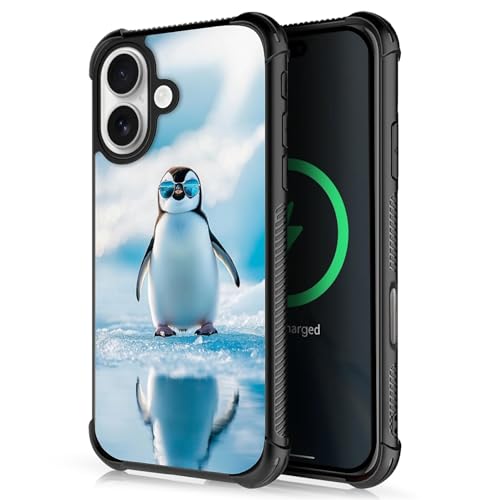Coque iPhone 17 magnétique antichoc design Pingouin Iceberg - 2
