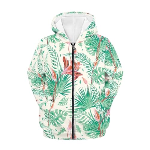 Modysero Zip Up Hoodie for Boys Girls To School Camping Regular Comfy Fall Spring Long Sleeve Casual Hoodies for Kid