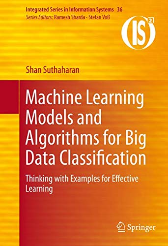 Buy Machine Learning Models and Algorithms for Big Data Classification — BookShops.in