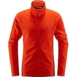 Komfort bei Hautkontakt Haglöfs Astro Lite Fleecejacke für Herren L Habanero