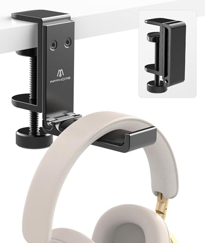 Apphome APUS-APH-1201BK Foldable Headphone Stand Hanger Holder thumb #1