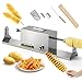CGOLDENWALL Spiralschneider Kartoffelschneider Elektrischer, Tornado Kartoffel Spiralschneider Edelstahl für Lockige Pommes und Tornado Chips, Kartoffeln, Karotten, Gemüse, Obst, Gurken