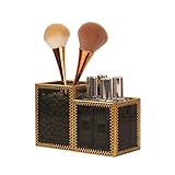 Makeup Brush Holder Handmade Copper Desk Organizer Desktop Cosmetics Organizer Makeup Organizer...