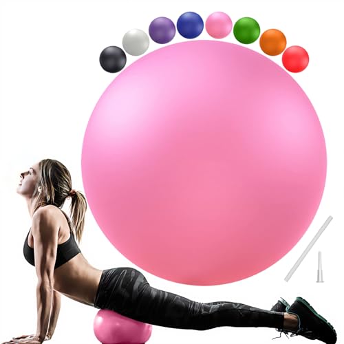 Image of PL-0003 Soft Exercise Ball, Anti-Burst Yoga Ball Chair Supports 2200lbs PL-0003