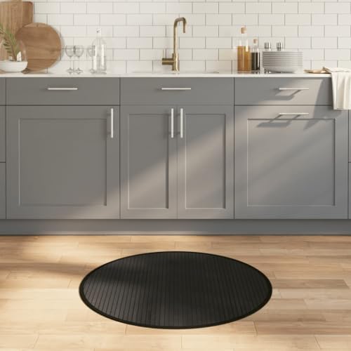 QZZCED Alfombra de Bambú Natural Moderna para Salón, Reverso Antideslizante, Fácil de Limpiar y Guardar, Tonos Neutros, Decoración Duradera y Resistente al Agua