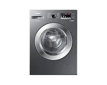 Samsung 7 KG Front Load washing machine, EcoBubble, DIT Motor, Hygiene Steam, WW70R22EK0X