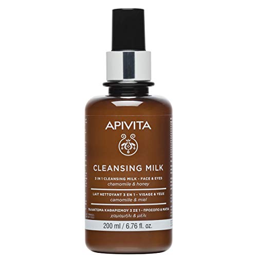 Apivita Leche limpiadora 3 en 1 Cara y Ojos 200 ml