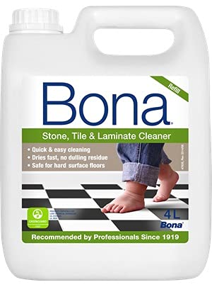 Bona Limpiador de suelo, azulejo y laminado de piedra, relleno 4L