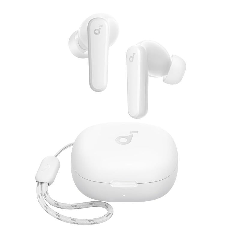Soundcore by Anker P20i True Wireless Earbuds, with Big Bass, 30H Playtime White