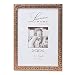 Lawrence Frames Rose Shimmer Metal Picture Frame, 5 by 7-Inch, Gold