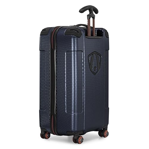 Image of Traveler's Choice Maxporter II Polycarbonate Hardside Trunk with Spinner Wheels, Navy, 28-Inch Medium Trunk
