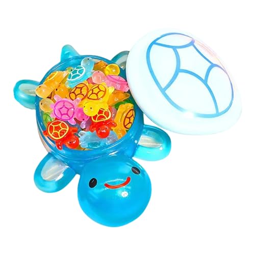 Generico Tartaruga Di Resina Luminosa Al Buio,Piccola Figura Decorativa in Resina di Animale - Decorazione Per Paesaggio Da Giardino Fatato Con Figure Di Animali Per Cortile Balcone Acquario Prato