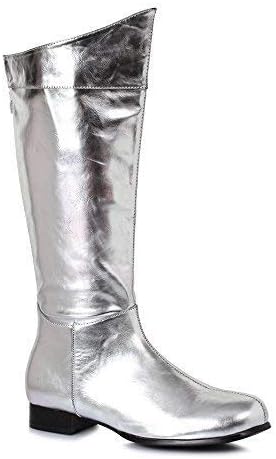 Ellie Shoes Men's Rex Boots, Silver, Medium (10-11)