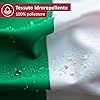 Aricona Bandiera Italia 90x150cm – italiana – grande - resistente alle intemperie - con occhielli in ottone - in tessuto 100% poliestere - cuciture doppie robuste e colori vivaci – ideale per barca #2